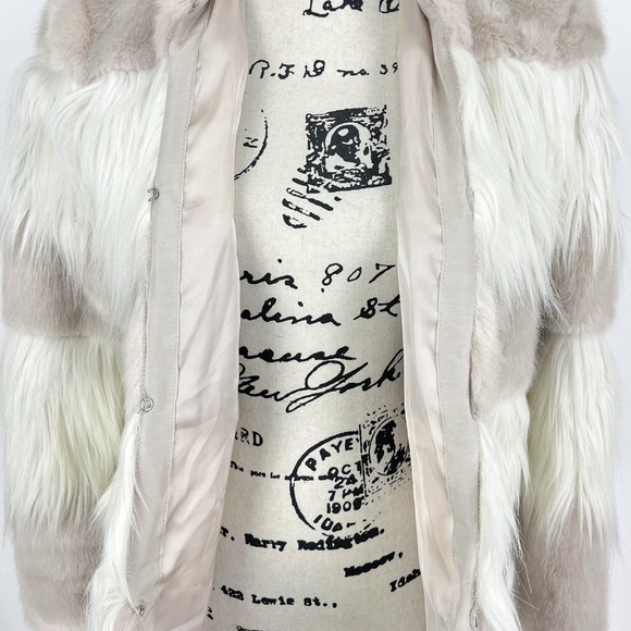 SOLD! ZARA Womens Faux Fur Coat - Picture 10 of 14